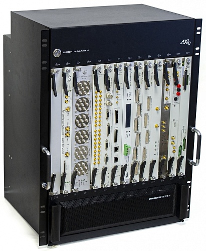 14-слотовое шасси СН-14 AXIe-1 (Gen3, 4000 Вт) 14-слотовое шасси СН-14 AXIe-1 (Gen3, 4000 Вт)